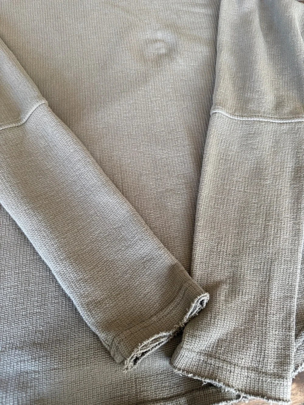 YoungLA Men's Reign Everyday Olive Green Long Sleeve Shirt~ Size: Large - Picture 9 of 9